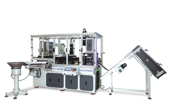 Handle Welding & Piercing Line For Square Ends
